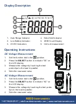 Preview for 7 page of Reed Instruments R5099 Instruction Manual