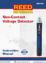 Reed Instruments R5110 Instruction Manual предпросмотр