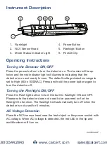 Предварительный просмотр 5 страницы Reed Instruments R5110 Instruction Manual