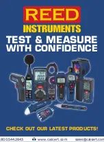 Предварительный просмотр 9 страницы Reed Instruments R5110 Instruction Manual