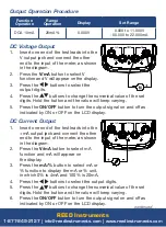 Предварительный просмотр 9 страницы Reed Instruments R5800 Instruction Manual