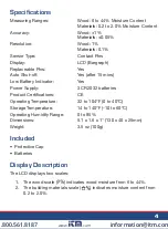 Preview for 4 page of Reed Instruments R6013 Instruction Manual