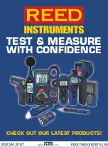 Preview for 9 page of Reed Instruments R6013 Instruction Manual