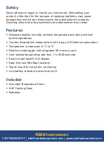 Preview for 4 page of Reed Instruments R6050SD Instruction Manual