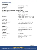 Preview for 5 page of Reed Instruments R6050SD Instruction Manual