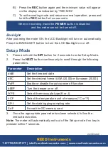 Preview for 12 page of Reed Instruments R6050SD Instruction Manual