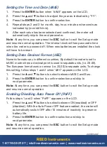 Preview for 13 page of Reed Instruments R6050SD Instruction Manual