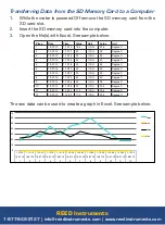 Предварительный просмотр 17 страницы Reed Instruments R6050SD Instruction Manual