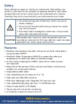 Preview for 4 page of Reed Instruments R6250SD Instruction Manual