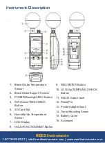 Preview for 7 page of Reed Instruments R6250SD Instruction Manual