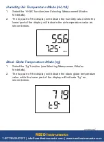 Preview for 11 page of Reed Instruments R6250SD Instruction Manual