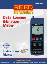 Reed Instruments R7000SD Instruction Manual предпросмотр