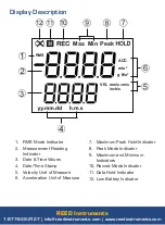 Preview for 8 page of Reed Instruments R7000SD Instruction Manual