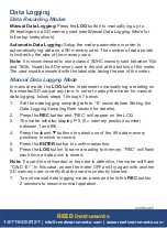 Preview for 15 page of Reed Instruments R7000SD Instruction Manual