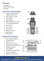 Предварительный просмотр 5 страницы Reed Instruments R8008 Instruction Manual