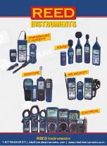 Предварительный просмотр 16 страницы Reed Instruments R8008 Instruction Manual