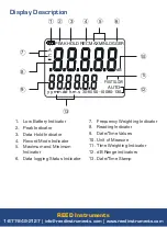 Предварительный просмотр 8 страницы Reed Instruments R8070SD Instruction Manual