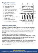 Предварительный просмотр 6 страницы Reed Instruments R8080 Instruction Manual