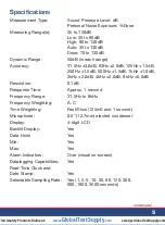 Preview for 5 page of Reed Instruments R8085 Instruction Manual