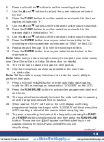 Preview for 14 page of Reed Instruments R8085 Instruction Manual