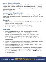 Предварительный просмотр 7 страницы Reed Instruments R8140 Instruction Manual