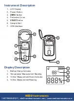 Предварительный просмотр 5 страницы Reed Instruments R9510 Instruction Manual