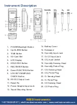 Предварительный просмотр 7 страницы Reed Instruments R9910SD Instruction Manual