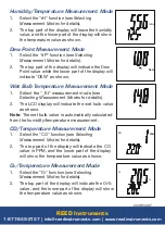 Предварительный просмотр 10 страницы Reed Instruments R9910SD Instruction Manual