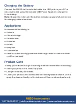 Preview for 16 page of Reed Instruments R9920 Instruction Manual