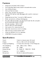 Предварительный просмотр 3 страницы Reed Instruments SD-4023 Instruction Manual