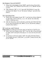 Предварительный просмотр 13 страницы Reed Instruments SD-4023 Instruction Manual
