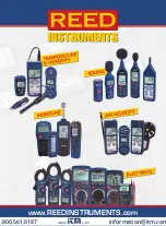 Предварительный просмотр 16 страницы Reed Instruments TM-8811 Instruction Manual