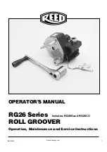 Reed Manufacturing RG26 Series Operator'S Manual preview