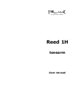 REED 1H User Manual preview