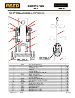 Preview for 122 page of REED B20HP Manual