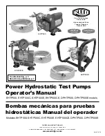 REED DPHTP500 Operator'S Manual preview