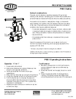 Предварительный просмотр 1 страницы REED PES1 04290 Quick Start Manual