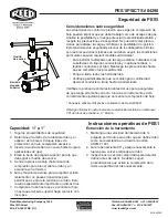 Предварительный просмотр 2 страницы REED PES1 04290 Quick Start Manual