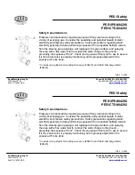 REED PES1 Series Manual предпросмотр