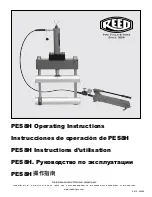 REED PES8H Operating Instructions Manual предпросмотр