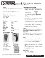 REED R2001 Instruction Manual preview