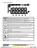 Preview for 7 page of REED R2810 Instruction Manual