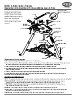 Preview for 2 page of REED R450+ Chain Vise Tripod Instruction/Assembling Manual