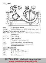 Предварительный просмотр 9 страницы REED R5002 Operator'S Manual