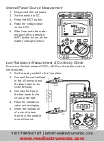 Предварительный просмотр 12 страницы REED R5002 Operator'S Manual