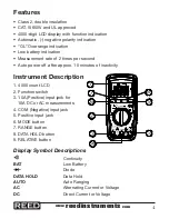 Предварительный просмотр 4 страницы REED R5008 Instruction Manual