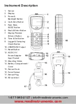 Preview for 5 page of REED SD-6100 Instruction Manual