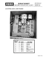 Preview for 16 page of REED SOVA7 Maintenance & Operation Manual