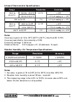 Preview for 5 page of REED ST-616CT Instruction Manual