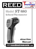 REED ST-880 Instruction Manual preview